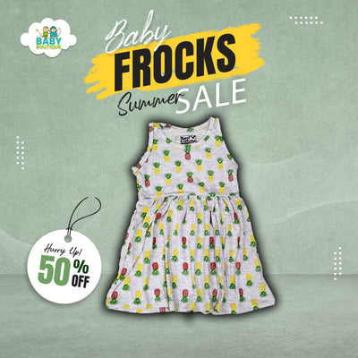 Baby Summer Frocks - Grey