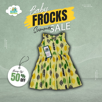 Baby Summer Frocks - Yellow