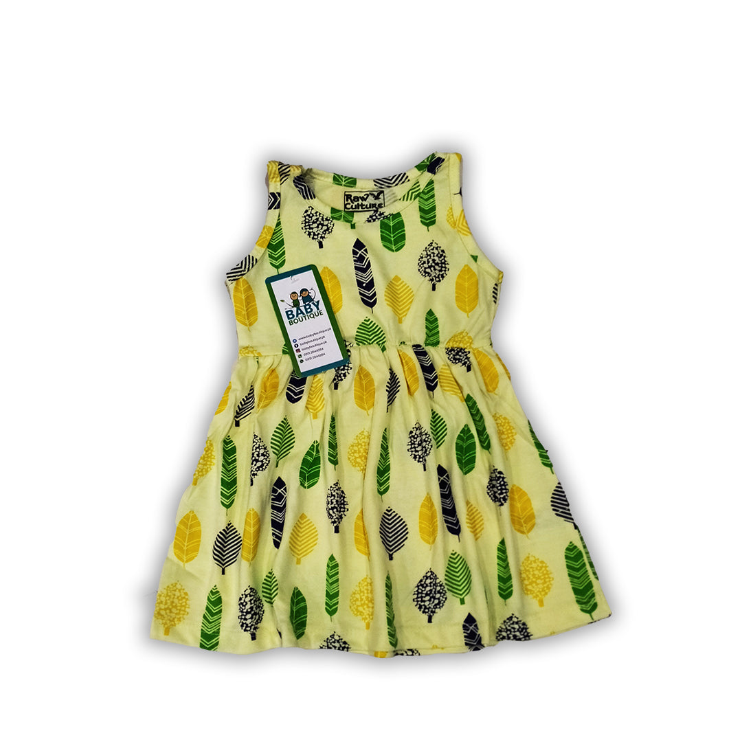 Baby Summer Frocks - Yellow