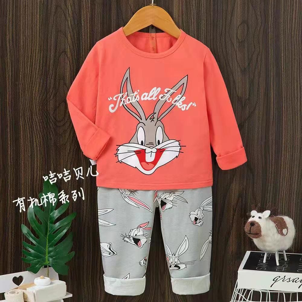 Thats All Folks Summer Kids Night Dress