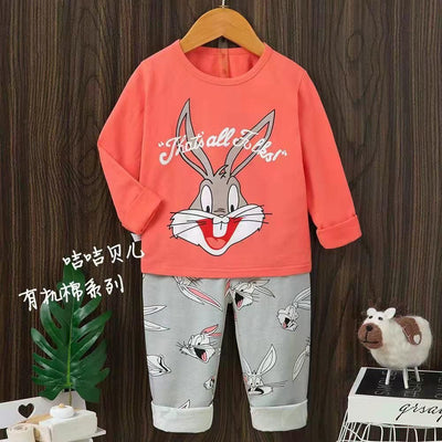 Thats All Folks Summer Kids Night Dress