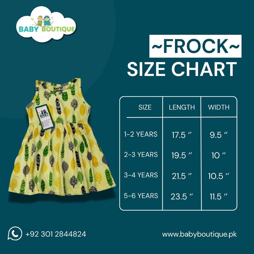 Baby Summer Frocks - Yellow