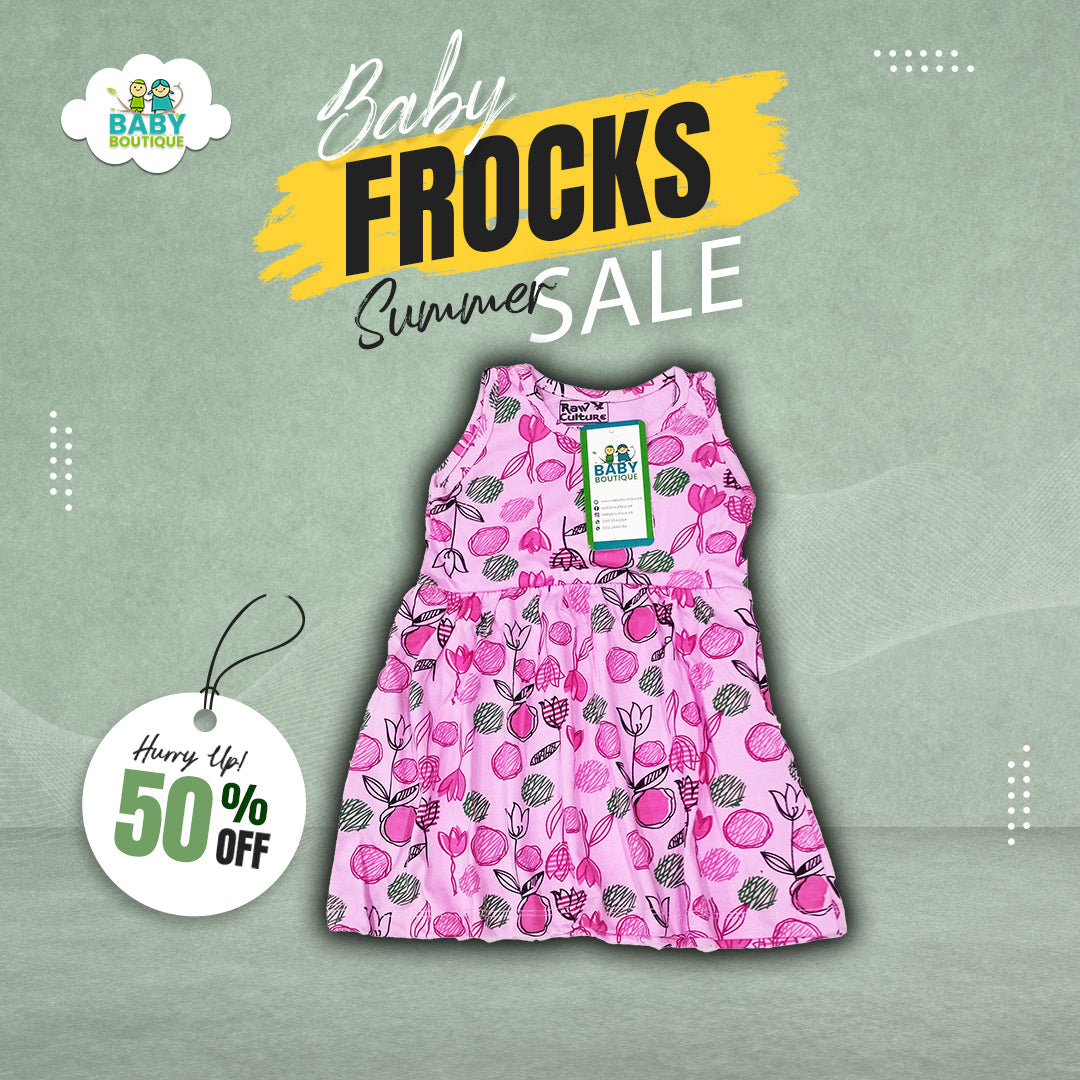 Baby Summer Frocks - Pink