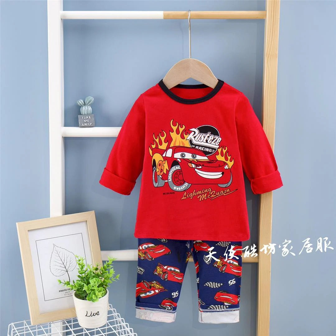 Super Speedo Car Summer Kids Night Dress