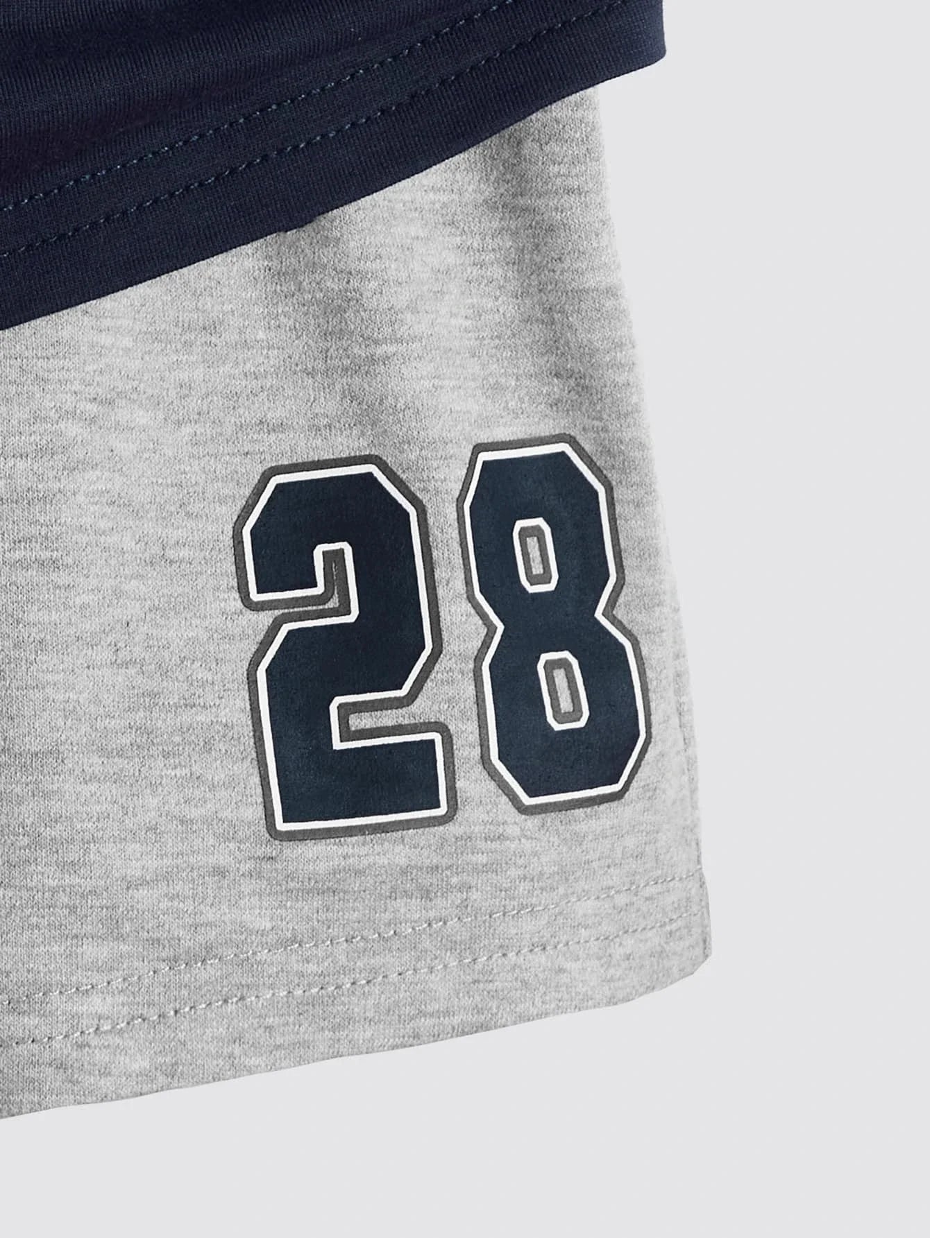 Boys "Basketball" Casual Outfit Round Neck T-shirt & Shorts Kids Summer Clothes Sets